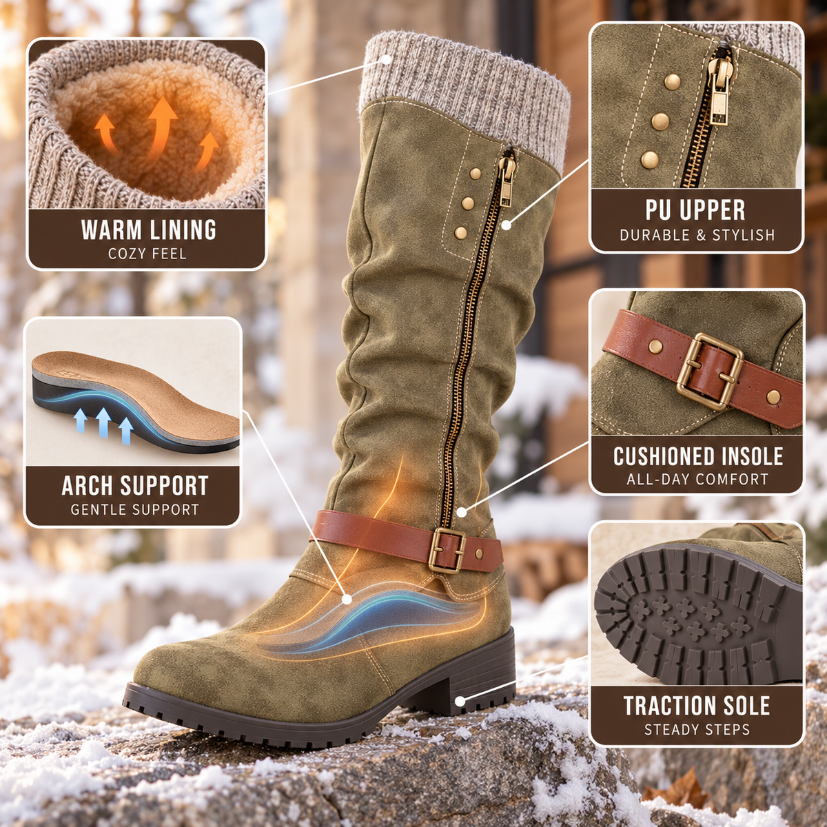 Celrien | TerraWarm Comfort Winter Boots