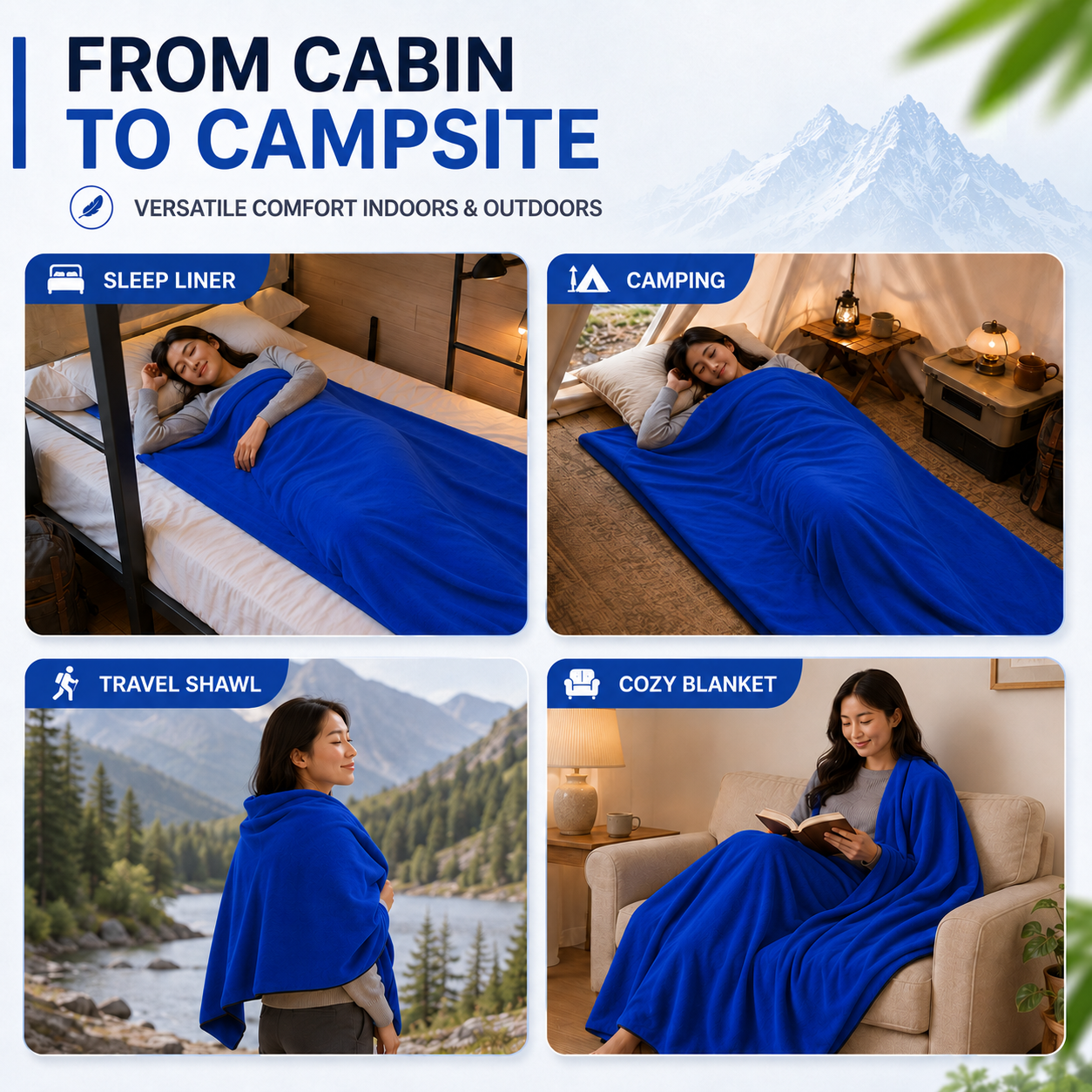 Celrien | Thermori Ultralight Travel Sleeping Liner