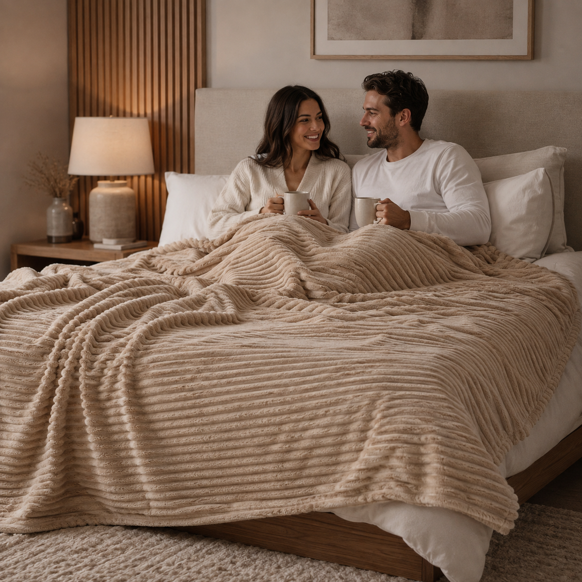 Celrien | Thick Coral Velvet Throw