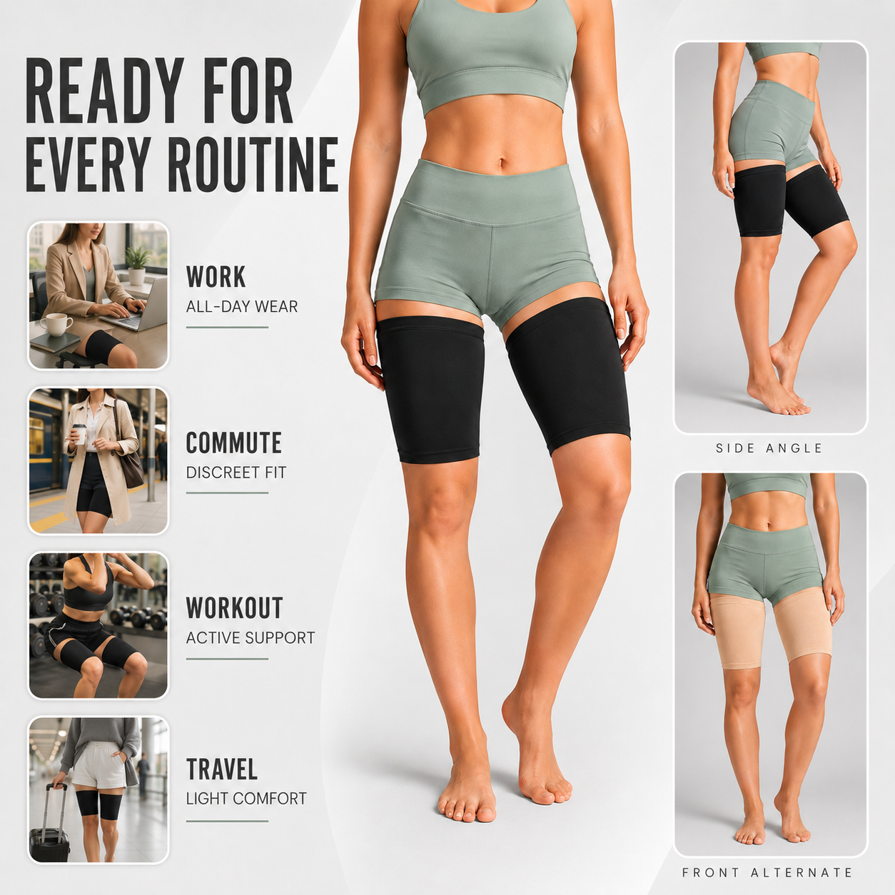 Celrien | Thighraze Ultra-Flat Compression Thigh Band