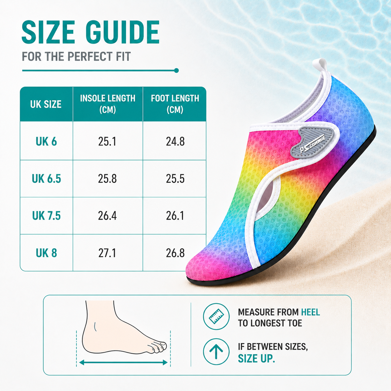 Celrien | Tidalgrip Anti-Slip Aquatic Sock Shoe