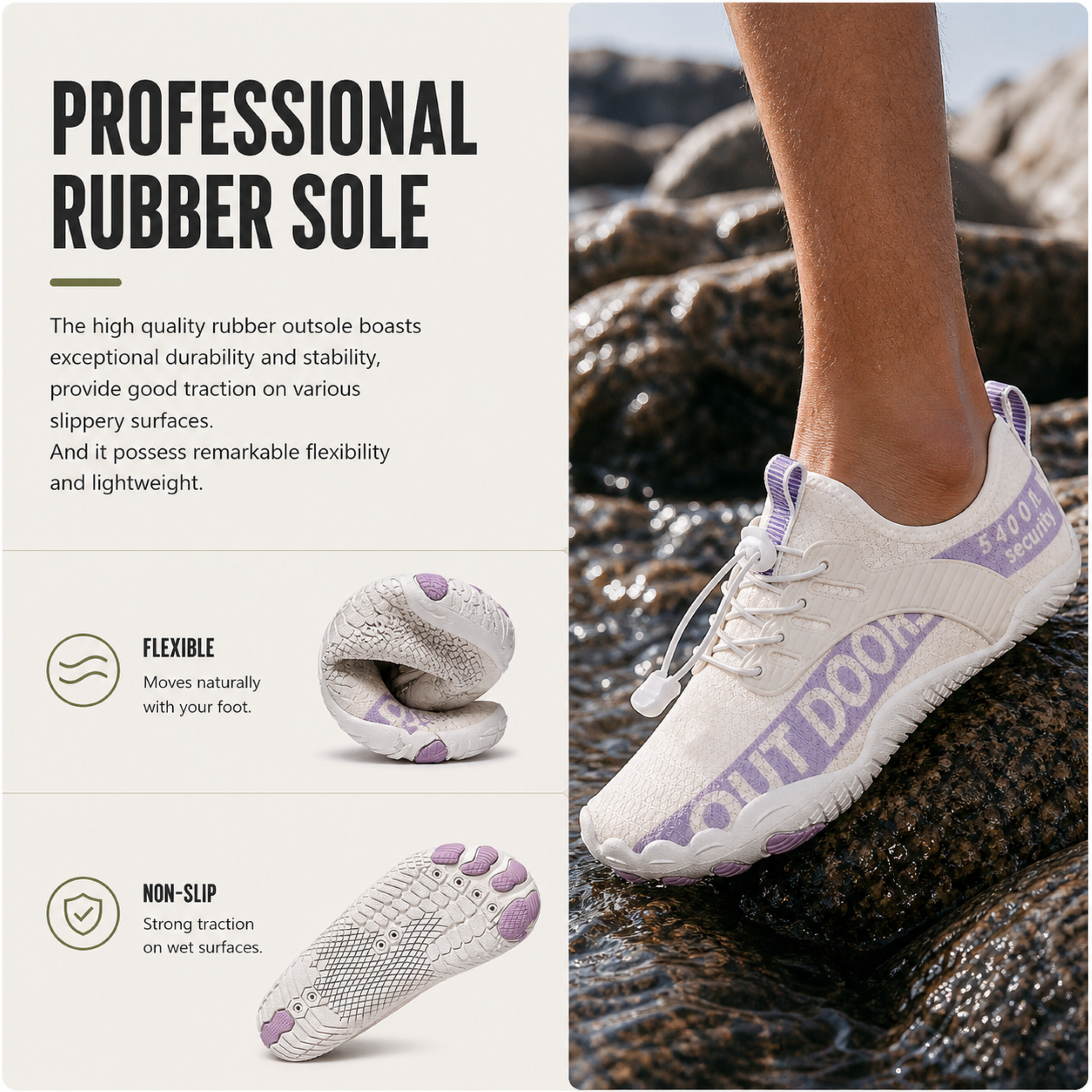 Celrien | Tidalstep Quick-Dry Barefoot Water Shoes