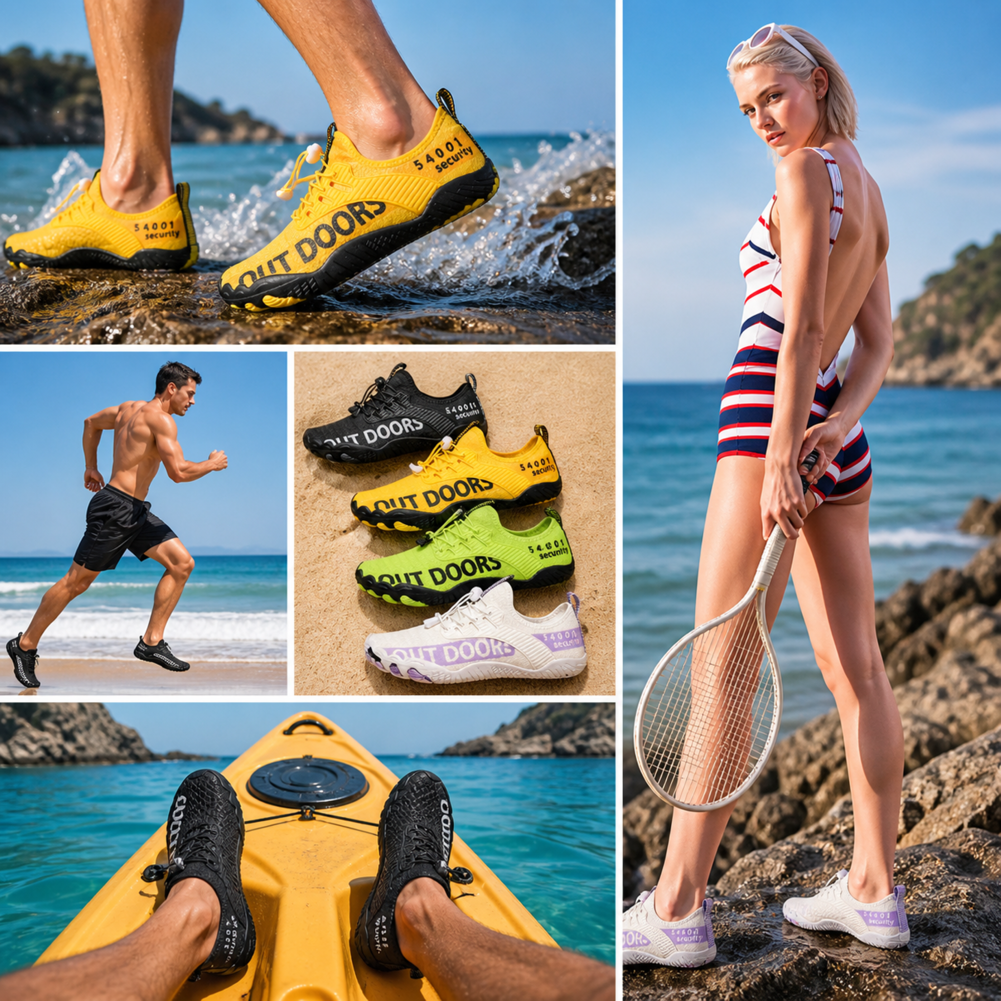 Celrien | Tidalstep Quick-Dry Barefoot Water Shoes
