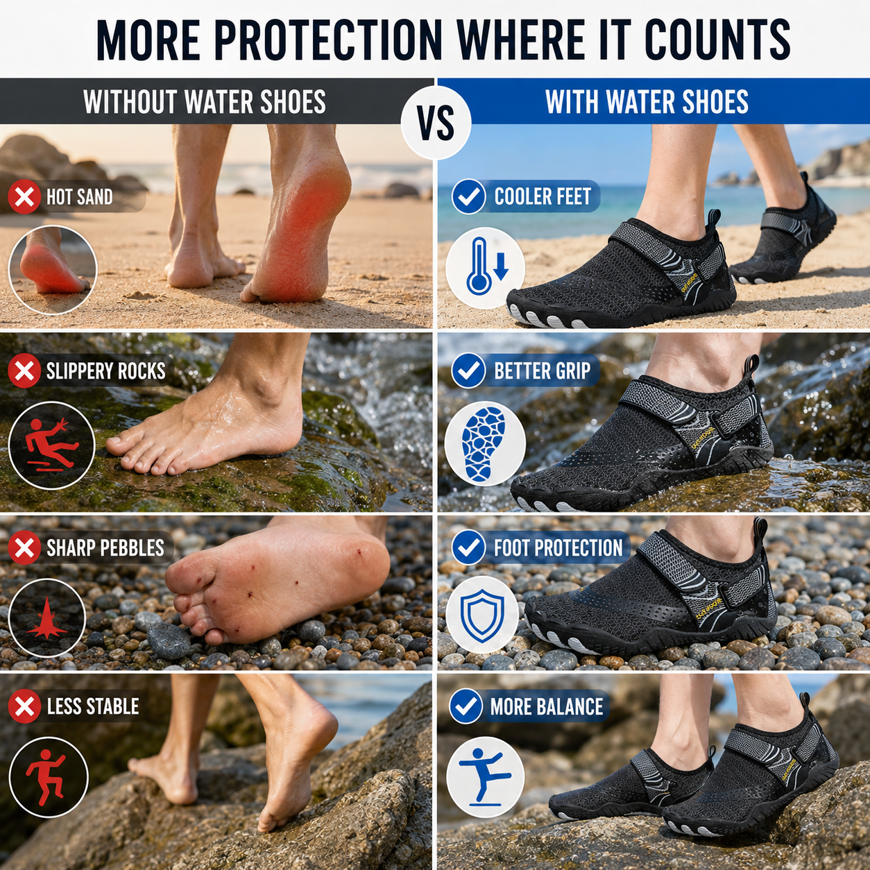 Celrien | Tidewade Five-Toe Quick-Dry Aqua Shoe