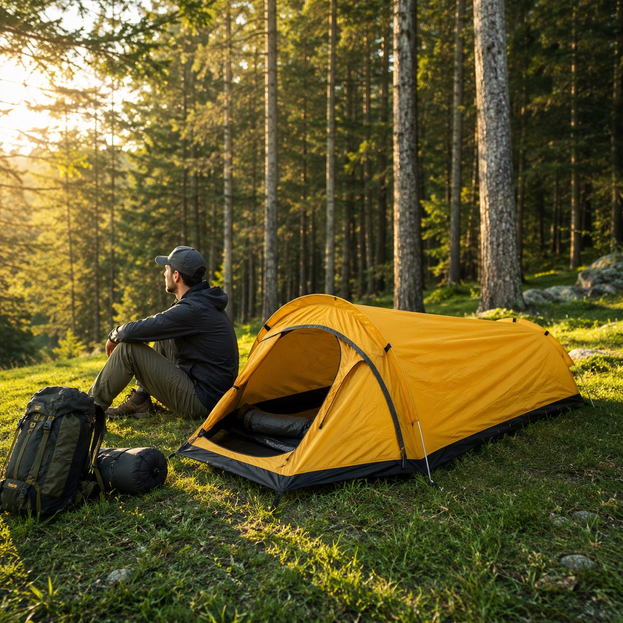 Celrien | TrailLumen Single Person Tunnel Tent