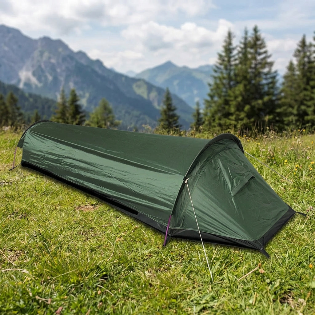 Single-person tunnel tent ultralight waterproof compact trekking