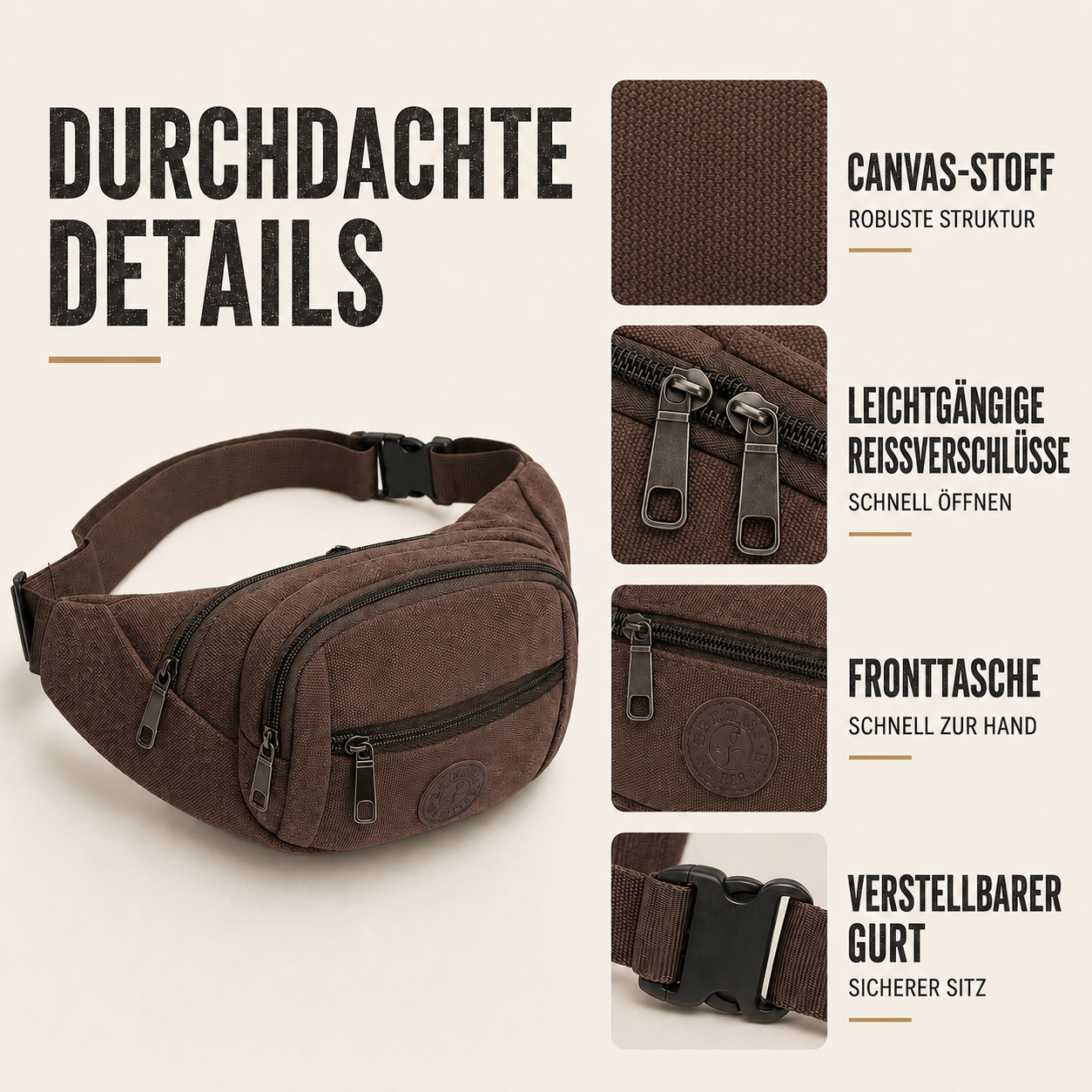 Celrien | Trailridge Lightweight Polyester Waist Bag