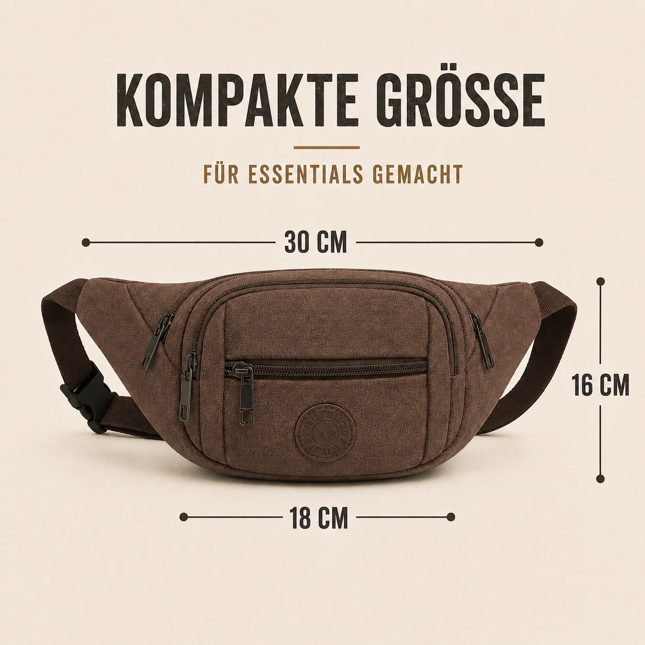Celrien | Trailridge Lightweight Polyester Waist Bag