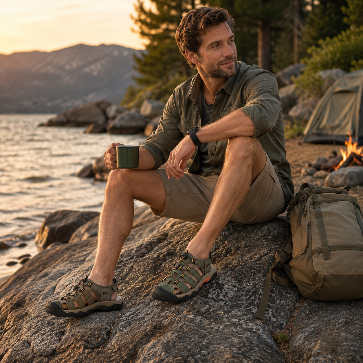 Celrien | Trailsole Breathable Open-Toe Hiking Sandal