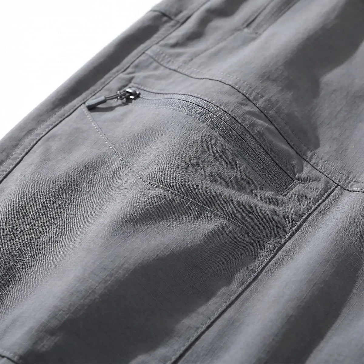 Men's hiking pants with four-way stretch cargo pockets quick-drying