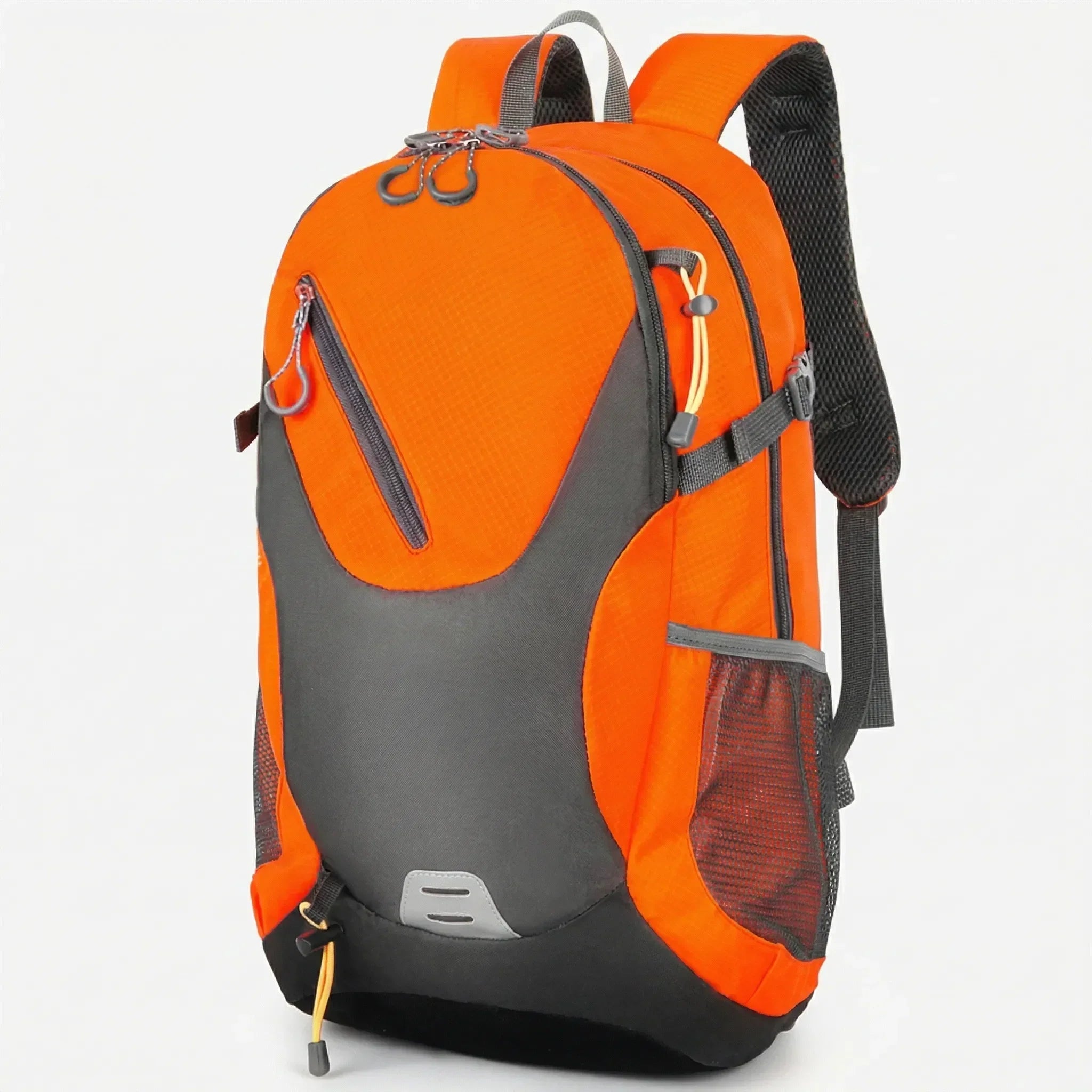 40-liter water-resistant hiking backpack with padded shoulder straps