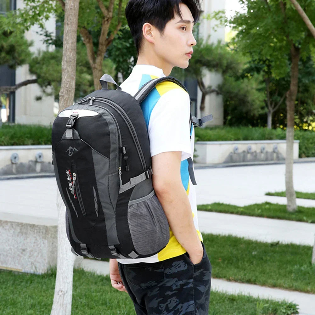 Lightweight waterproof foldable daypack with padded shoulder straps