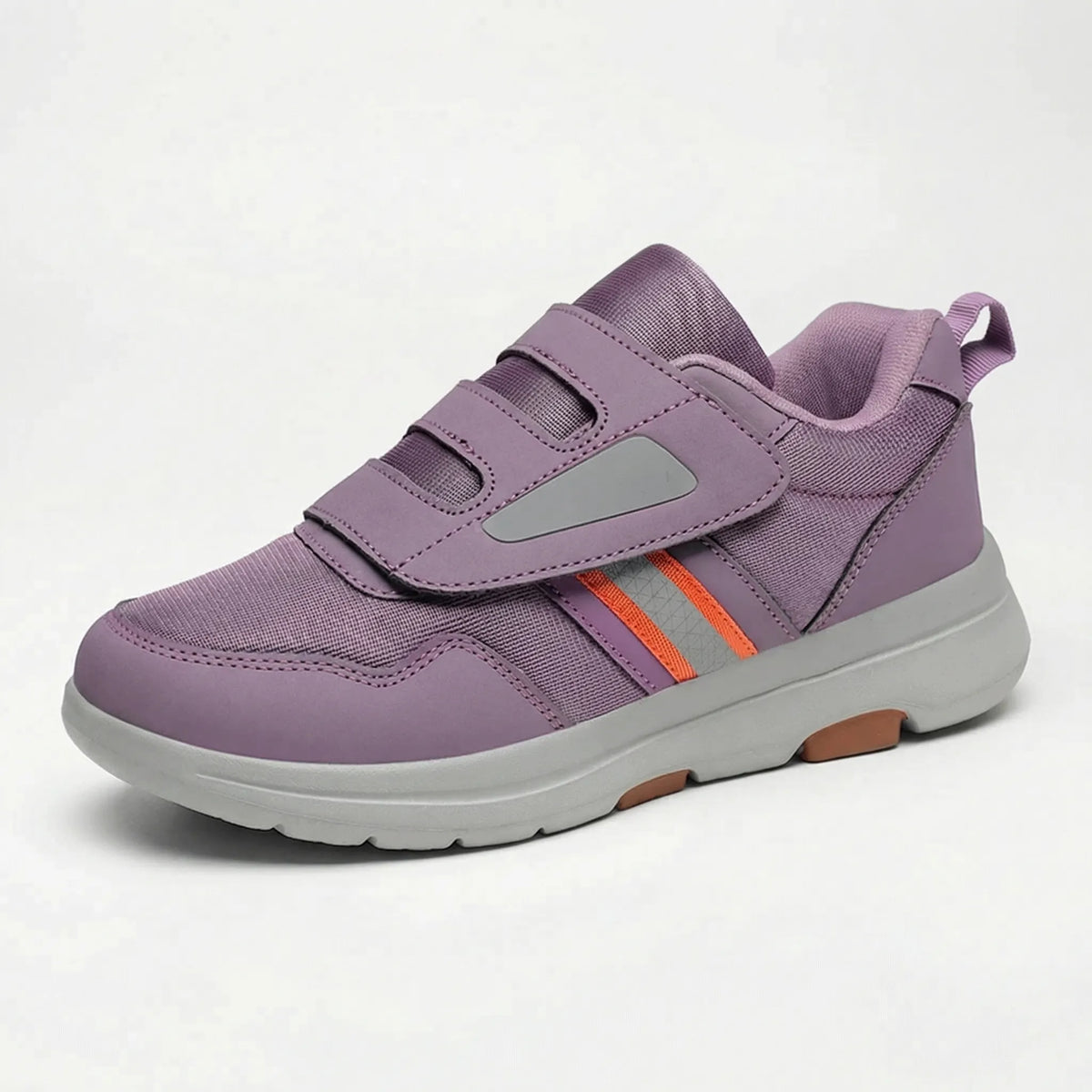 Orthopedic shoes with wide toe box and fully opening upper for easy on and off