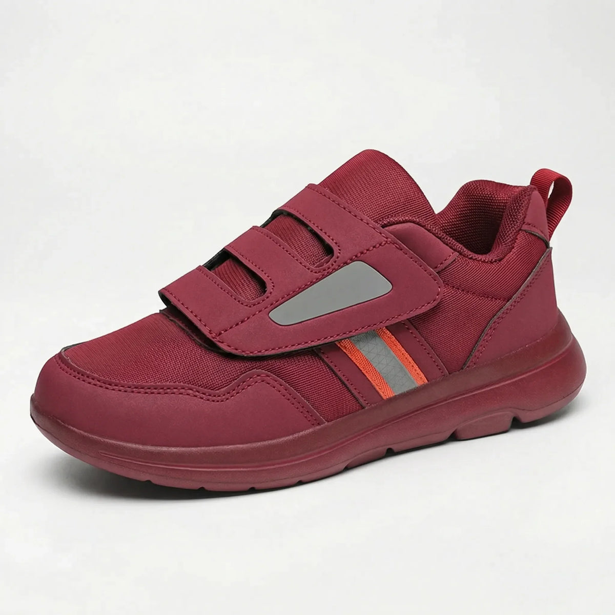 Orthopedic shoes with wide toe box and fully opening upper for easy on and off