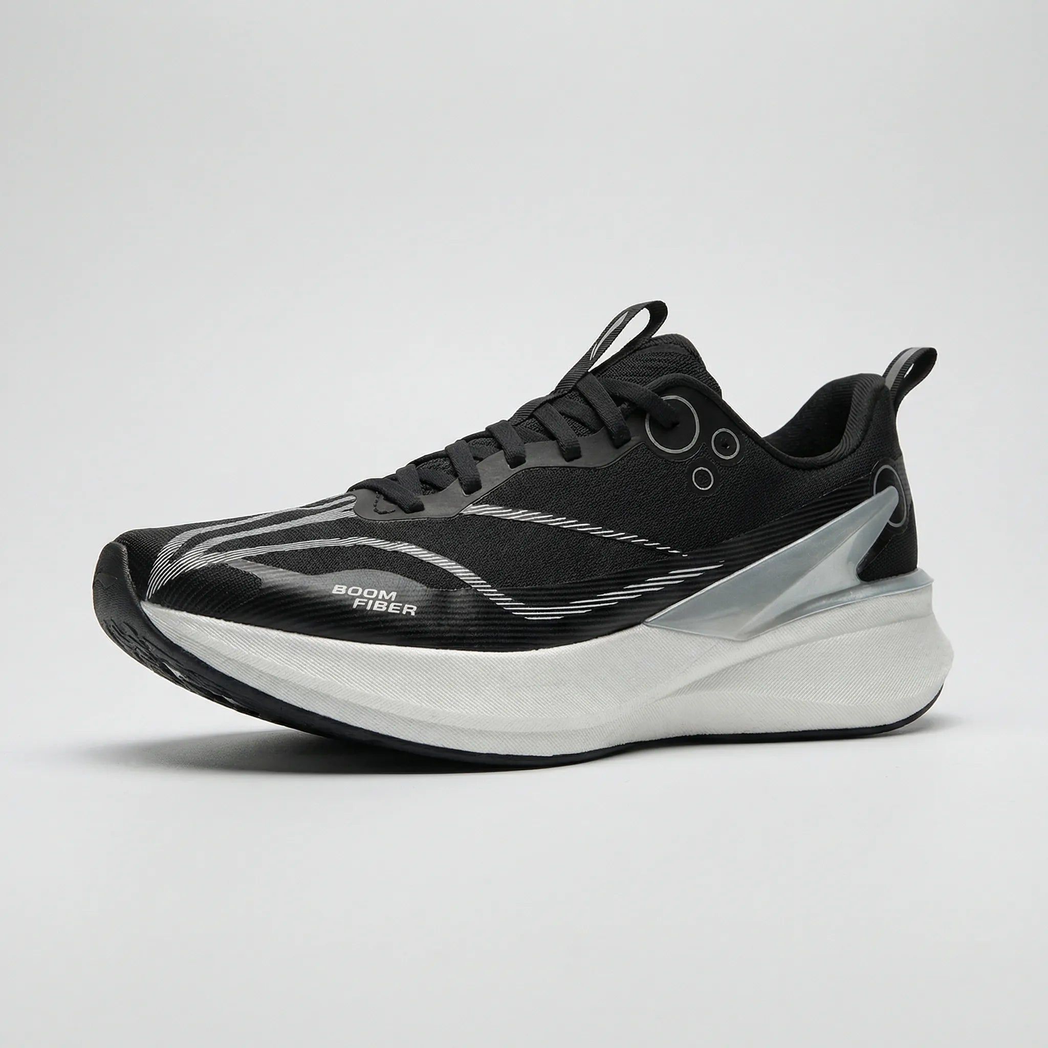 Men's non-slip racing shoe with cushioning for road running