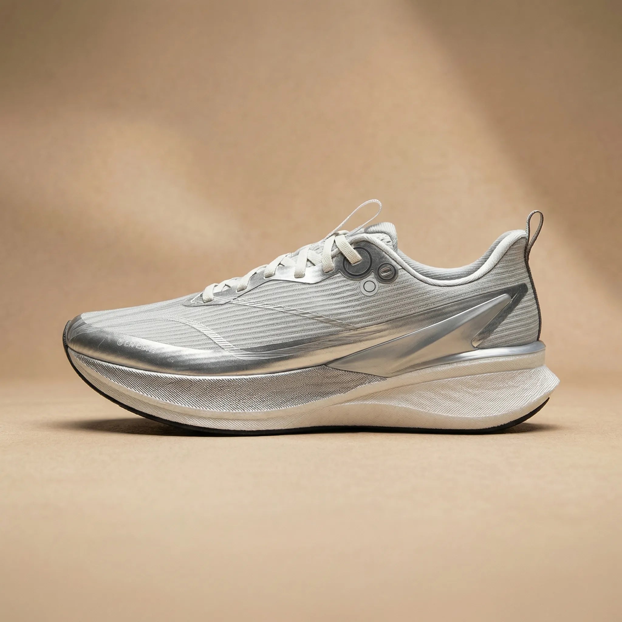 Men's non-slip racing shoe with cushioning for road running