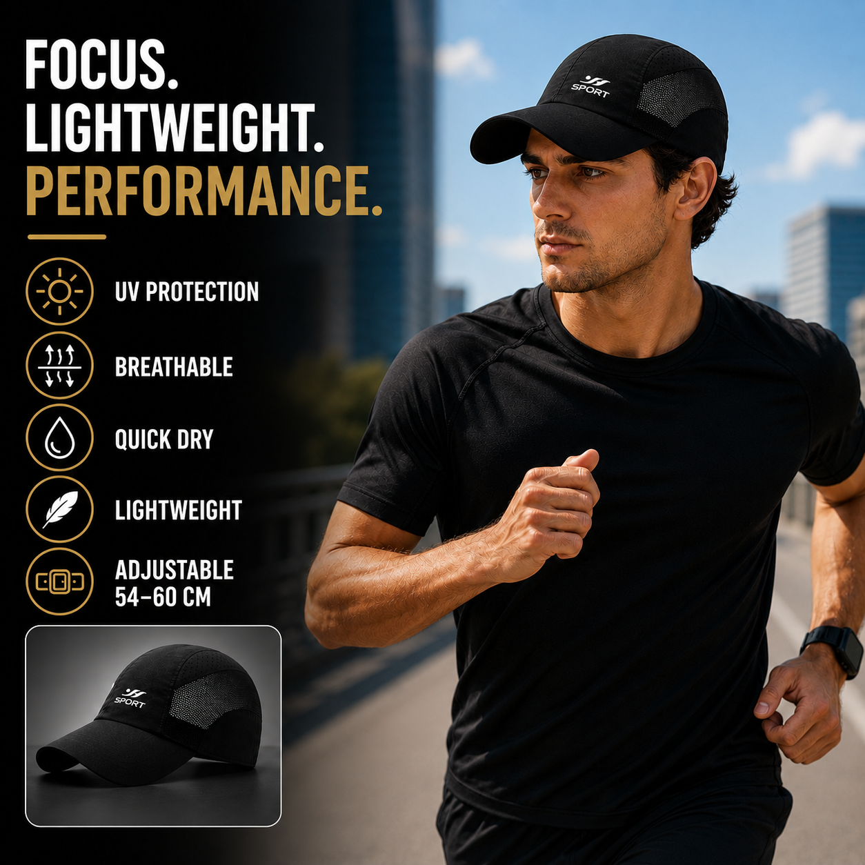 Celrien | Venlux UV-Rated Breathable Baseball Cap