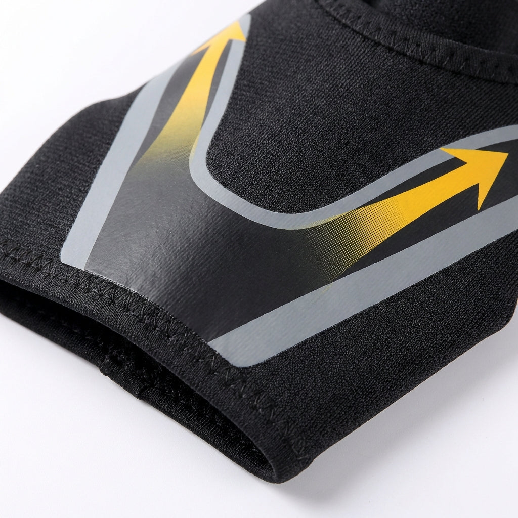 Adjustable ankle support wrap with breathable design for sports and recovery