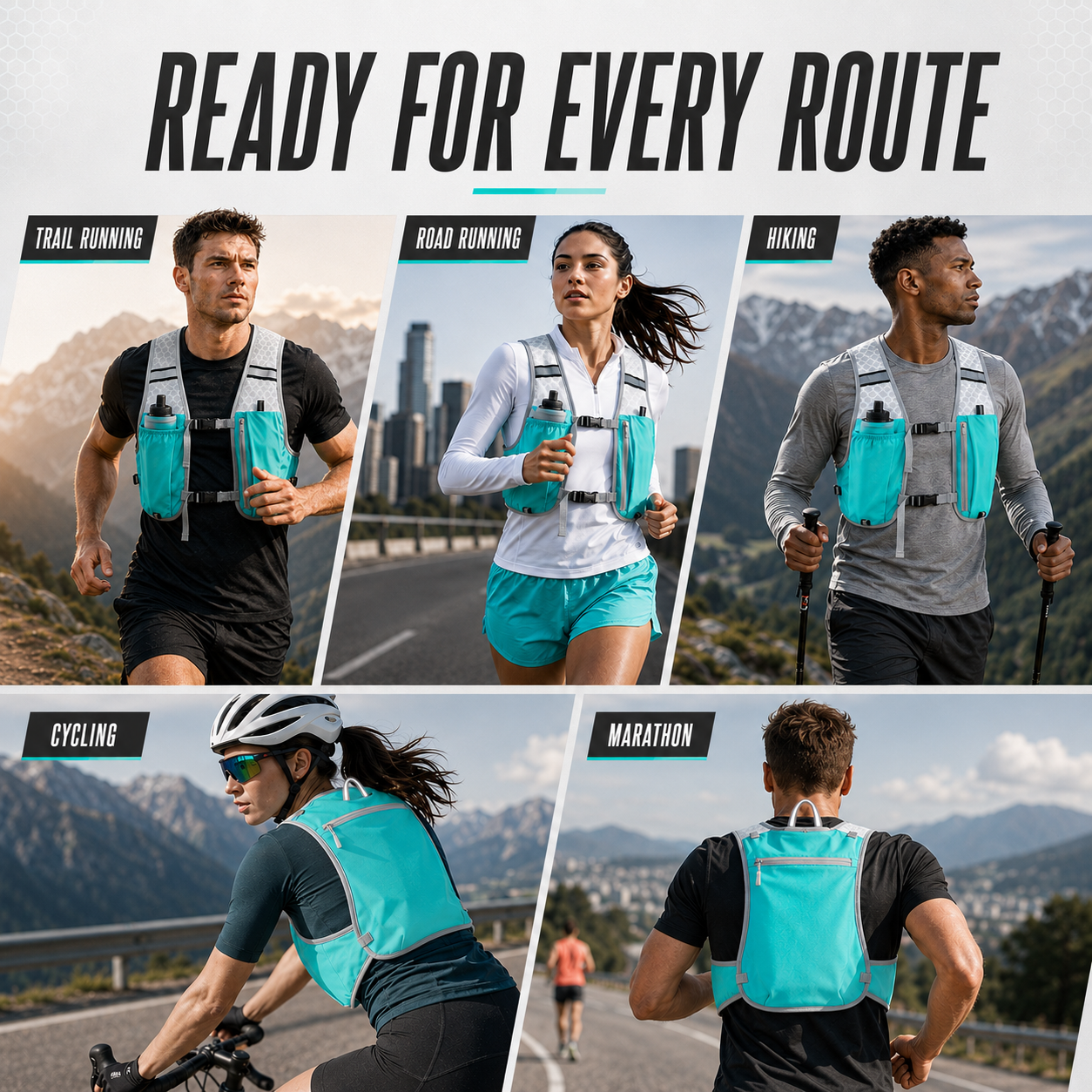 Celrien | Vestrun Ultralight Running Vest Hydration Pack