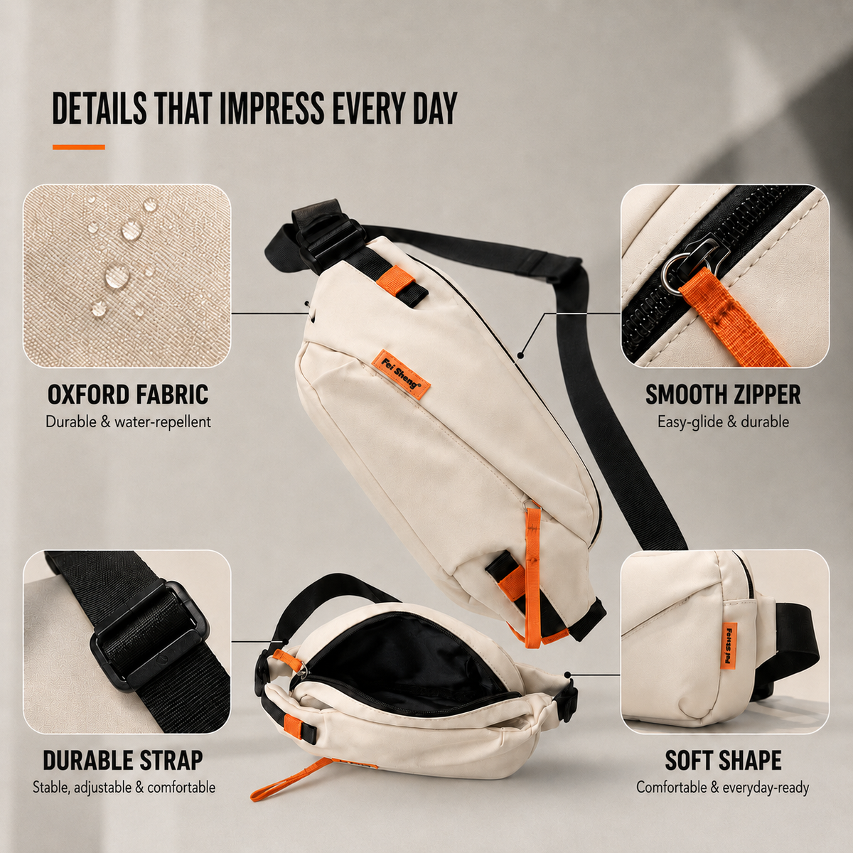 Celrien | Vexilo Casual Crossbody Chest Bag