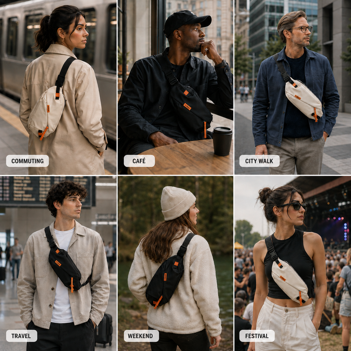 Celrien | Vexilo Casual Crossbody Chest Bag