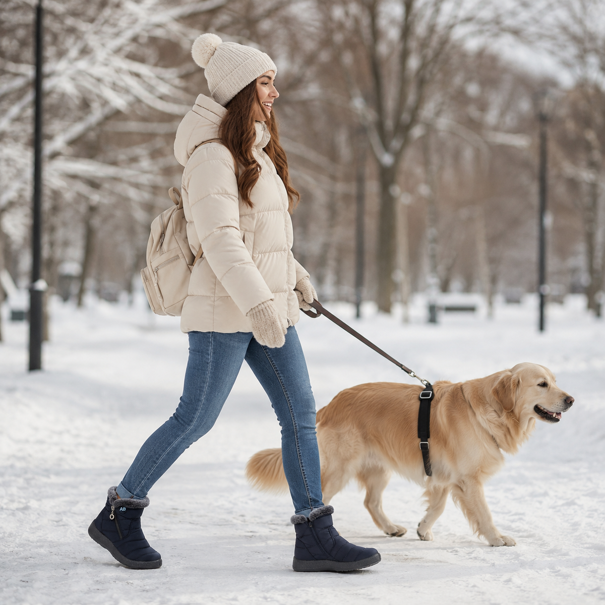 Celrien | Waterproof Ankle Winter Boots