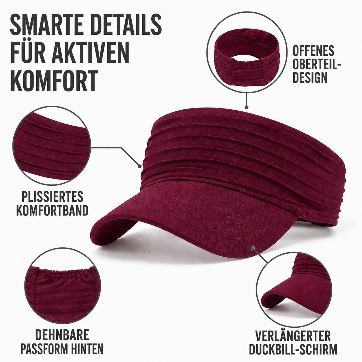 Celrien | Zephen Open Sport Visor