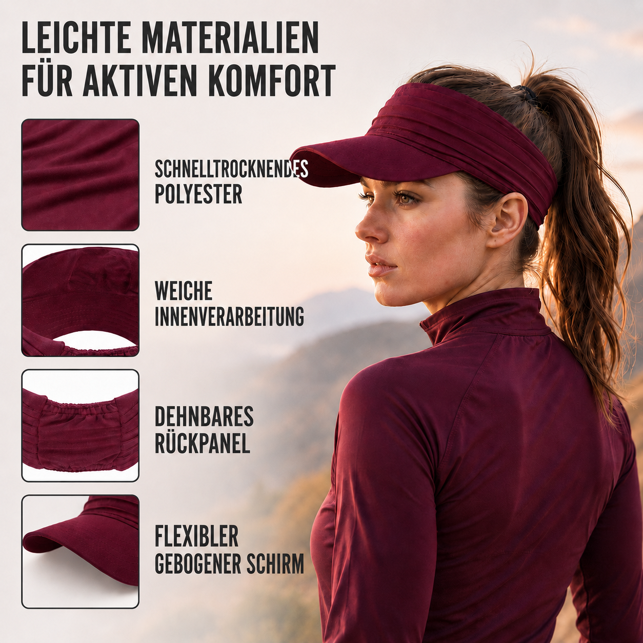 Celrien | Zephen Open Sport Visor