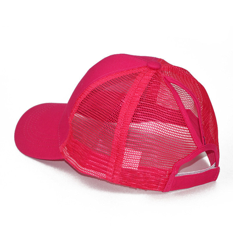 Celrien | Ponyxa Women's Baseball Cap with Ponytail Opening