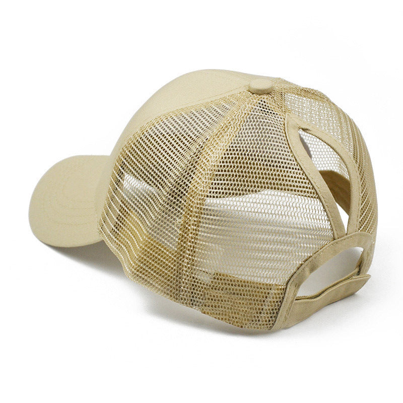 Celrien | Ponyxa Women's Baseball Cap with Ponytail Opening