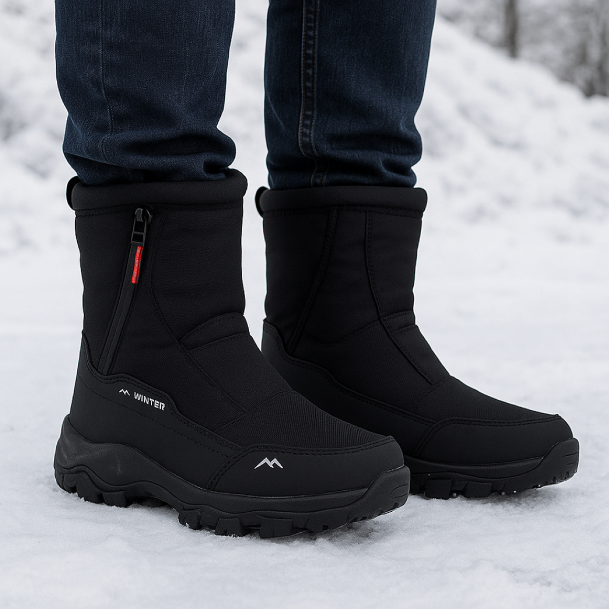 Celrien | FrostTrek Urban Waterproof Winter Boots Women's Lined