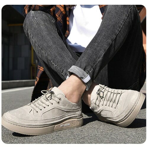 Men's Premium Leather Sneaker Shoe