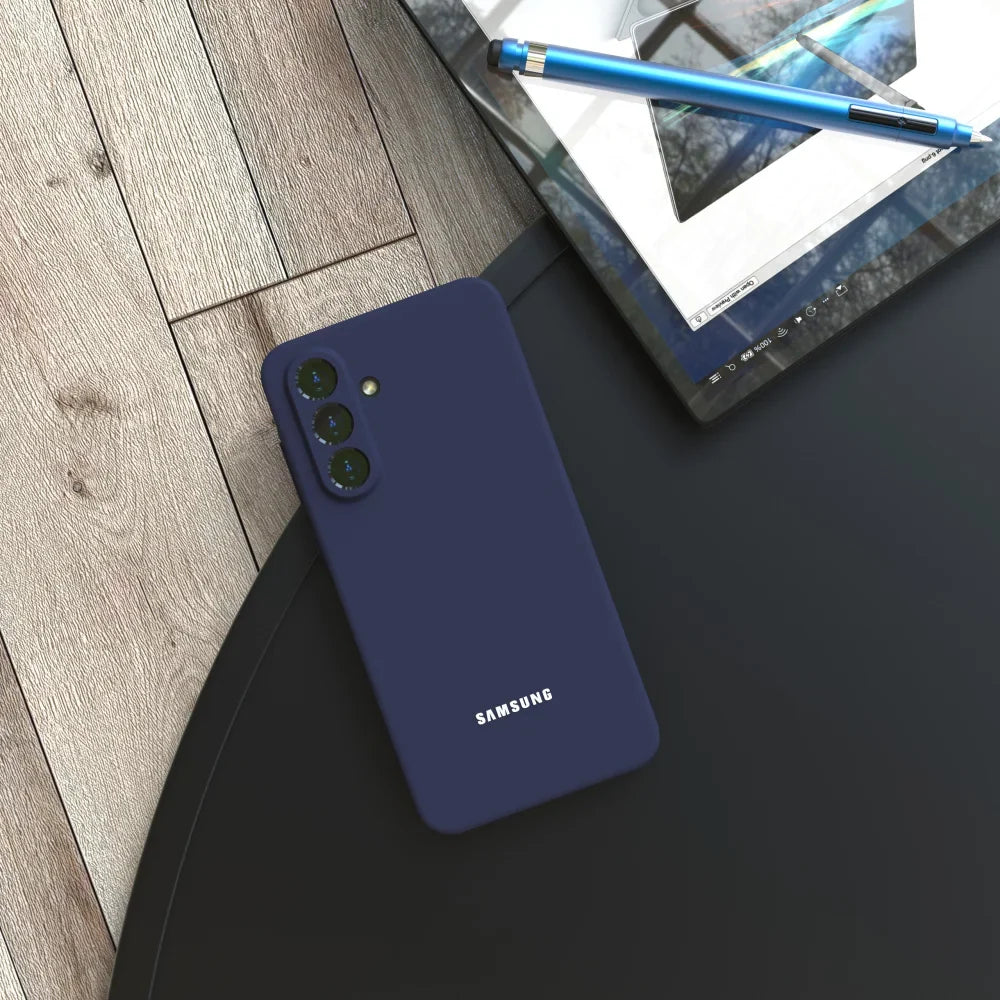 Samsung Galaxy Soft Silicone Case – Slim Shockproof Back Cover