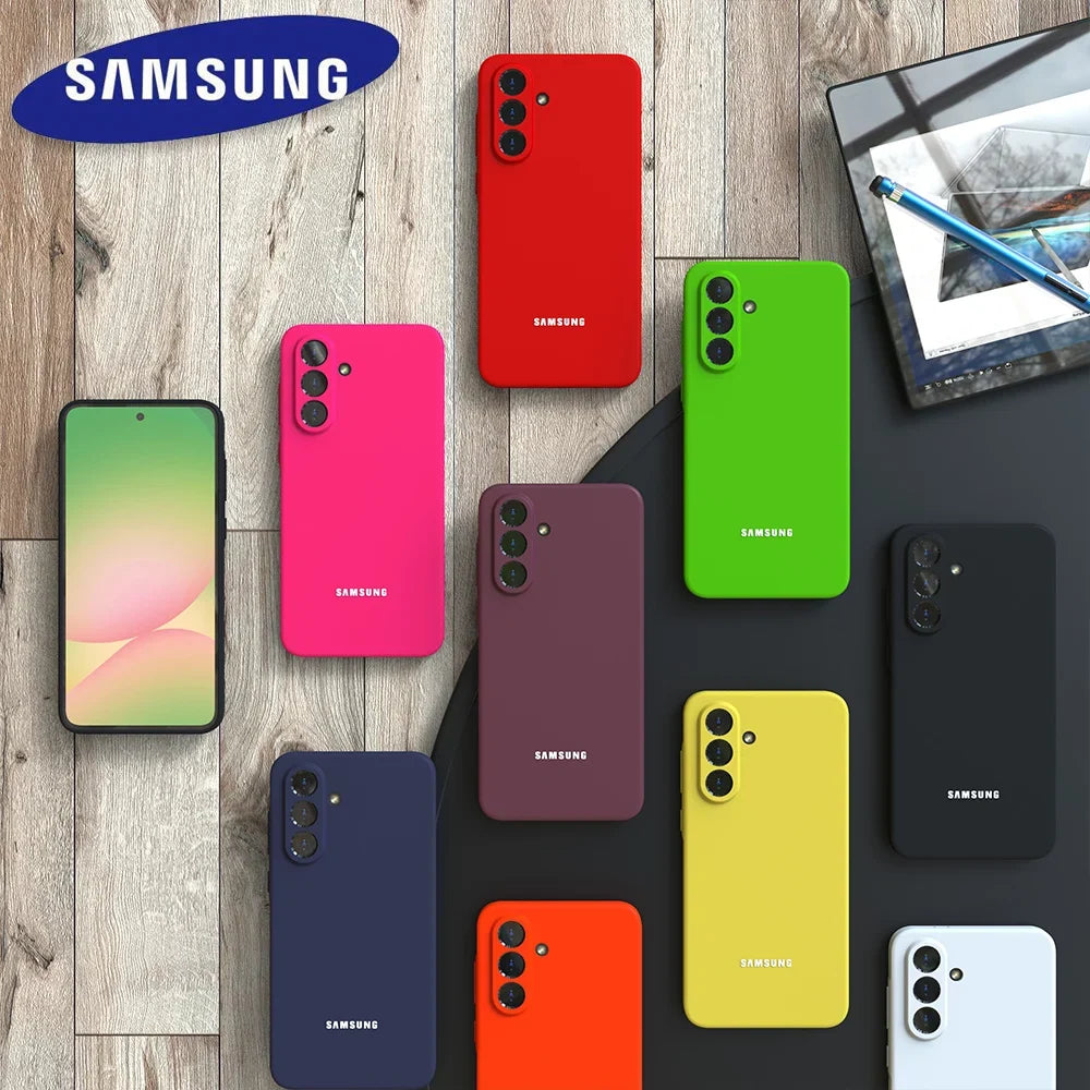 Samsung Galaxy Soft Silicone Case – Slim Shockproof Back Cover