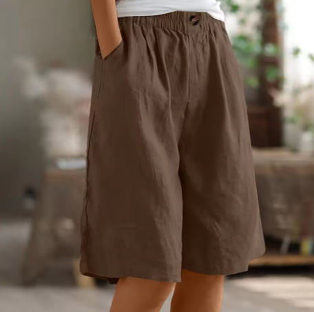 Celrien | Women's Relaxed Summer Shorts with Elastic Waistband