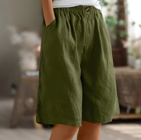 Celrien | Women's Relaxed Summer Shorts with Elastic Waistband