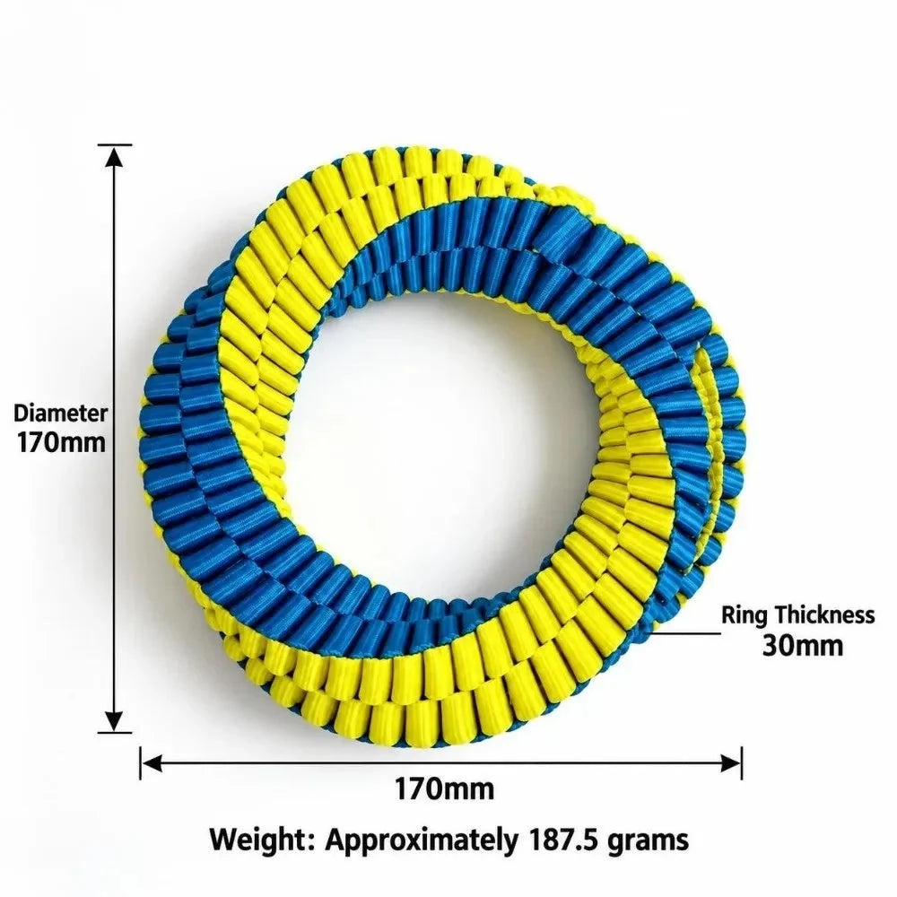 Interactive Nylon Rope Dog Toy