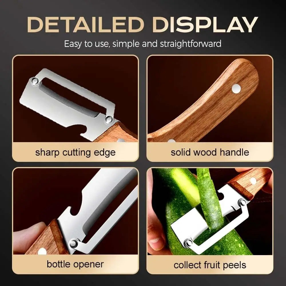 Multifunctional Peeler: Multifunctional Fruit and Vegetable Peeling Tool