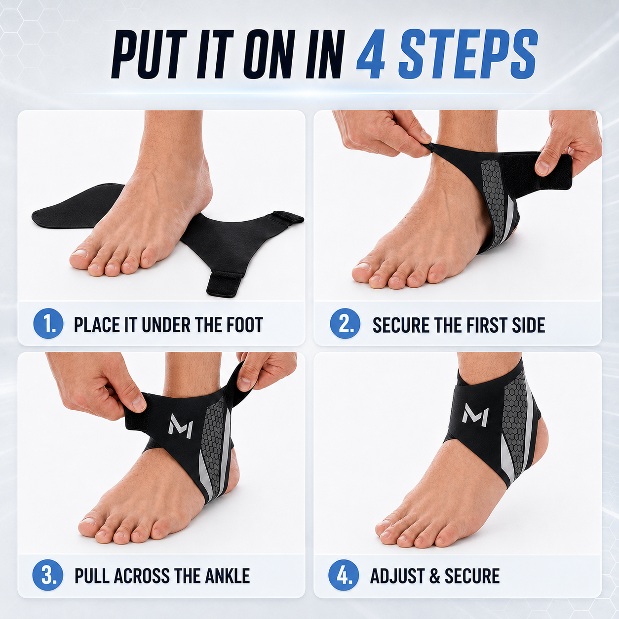 Celrien | StrideSentry Adjustable Ankle Support Sleeve