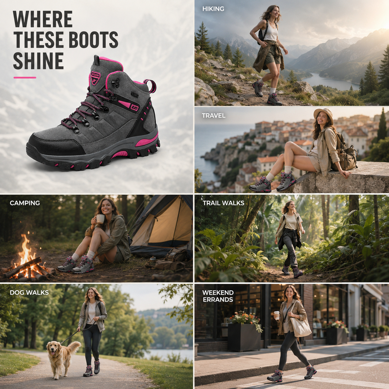 Celrien | Women's Ankle Hiking Boot