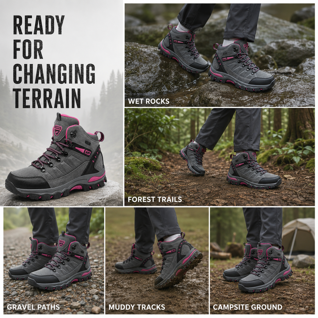 Celrien | Women's Ankle Hiking Boot