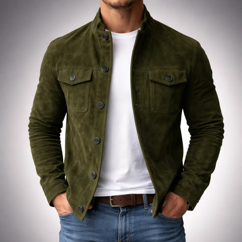 Suede Shirt Jacket - Halifax