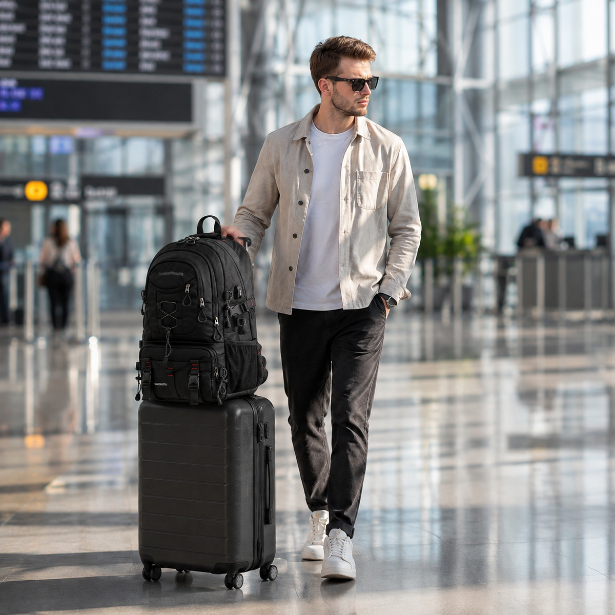 Celrien | BergTrail Pro 40L Hiking Backpack with USB Charging Port