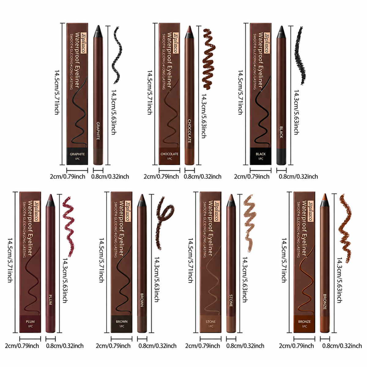 Gel Eyeliner - Waterproof Beachproof
