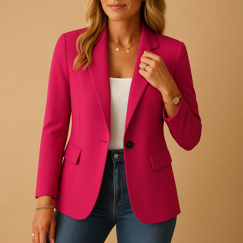 Tailored Single-Breasted Blazer