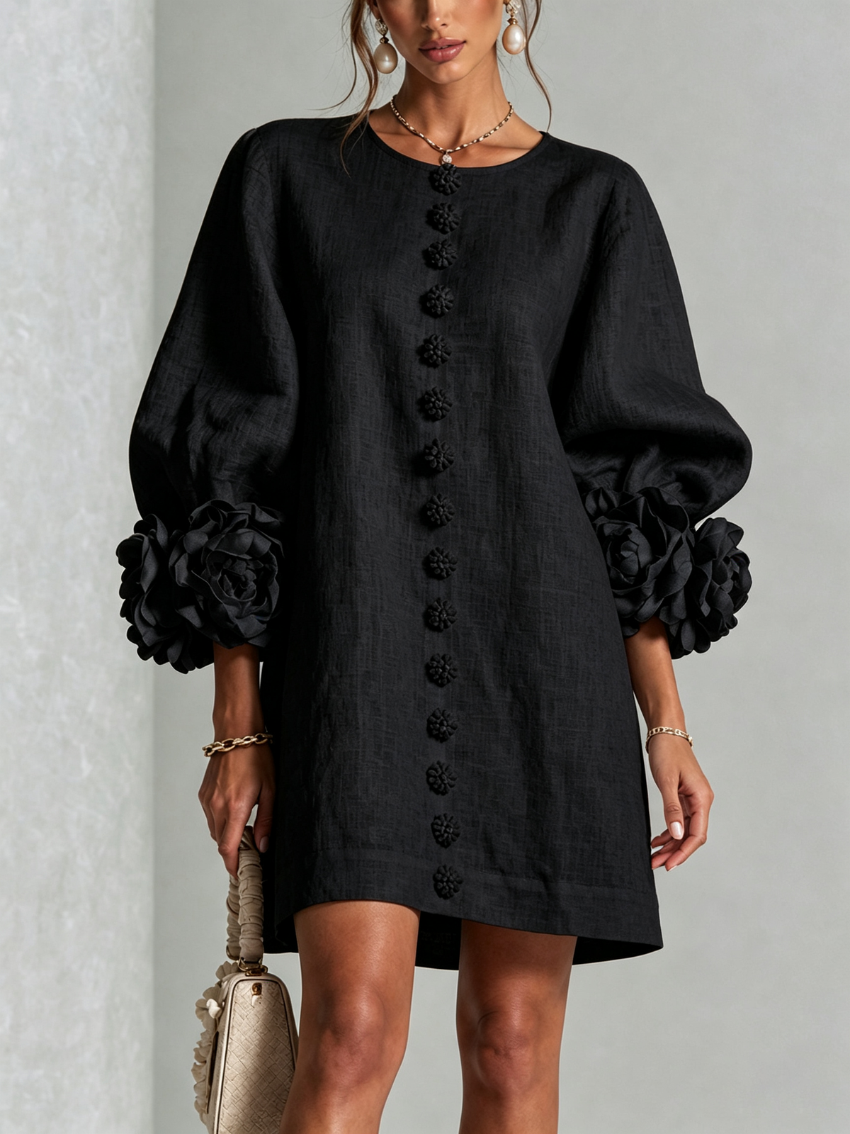Elegant Long Sleeve Dress for Women
