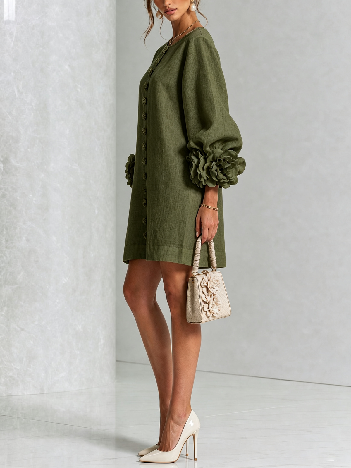 Elegant Long Sleeve Dress for Women
