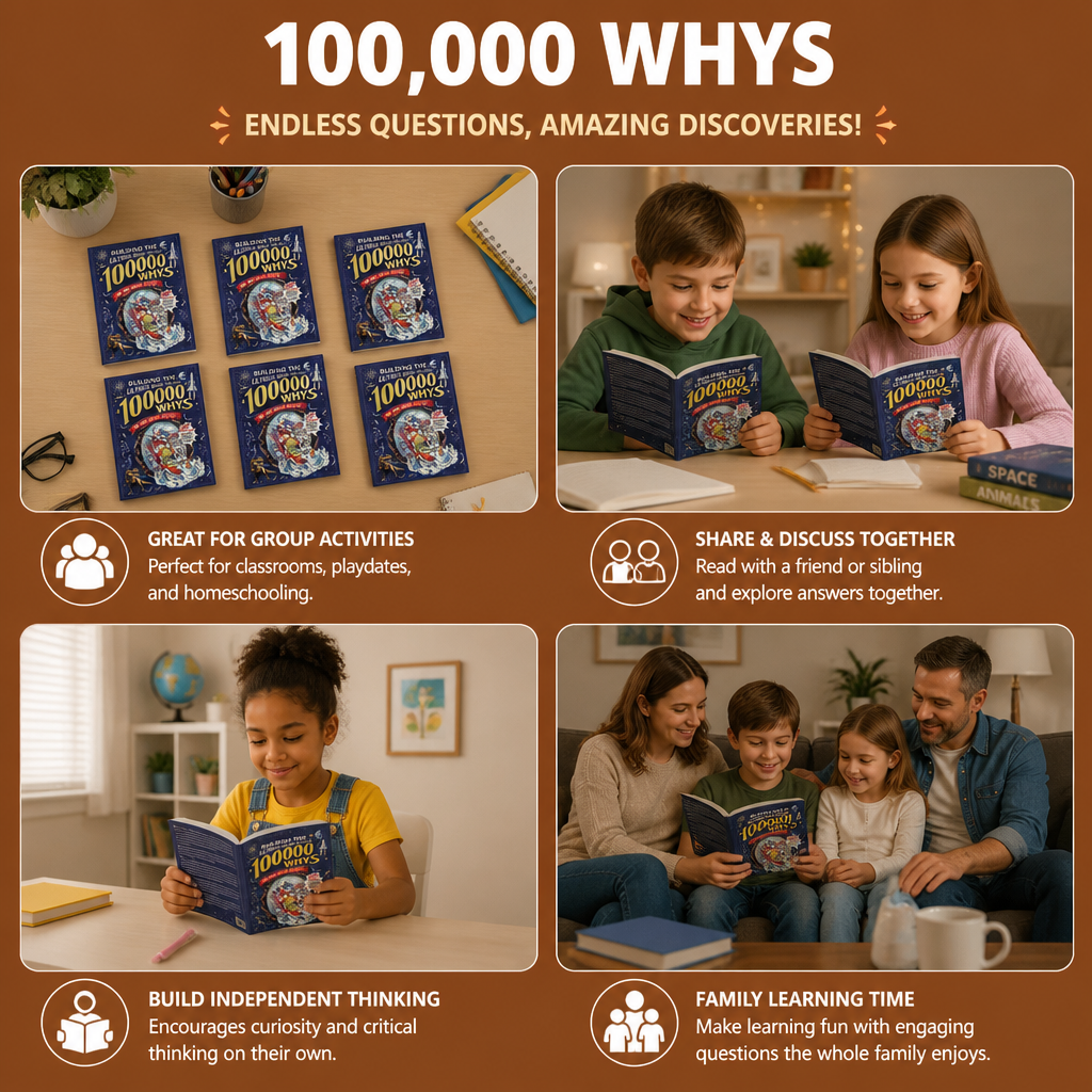 100,000 Whys – Kids' Questions & Facts Book