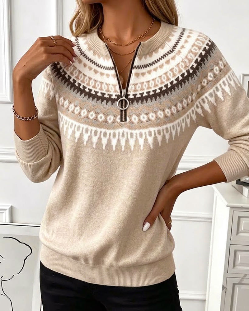 Annemieke Sweatshirt with Zip