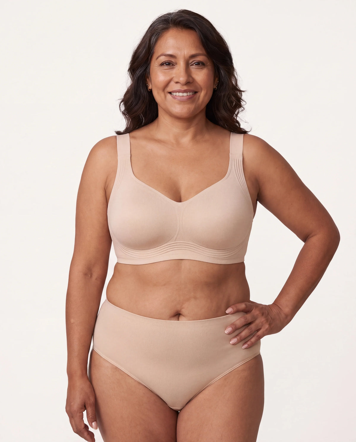 Total Support Wireless Bra — Silhouette Effect